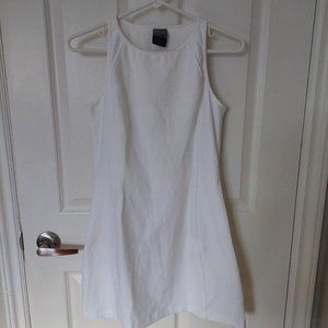 Nike Dri-Fit White Tennis Sports Bra Dress, Size M
